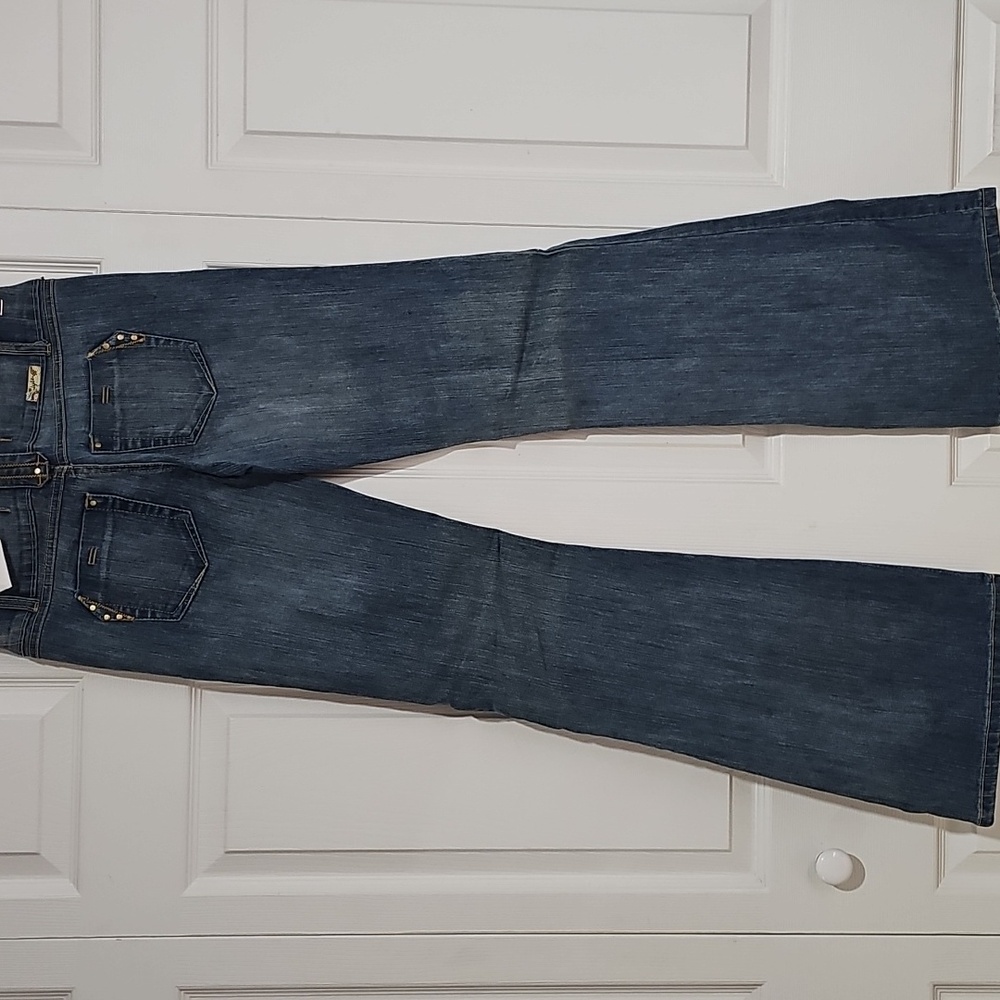 Tyte Jeans Fit & Flare Women’s Size 1 – NWT Y2K Style Denim Flare Jeans - Picture 6 of 6